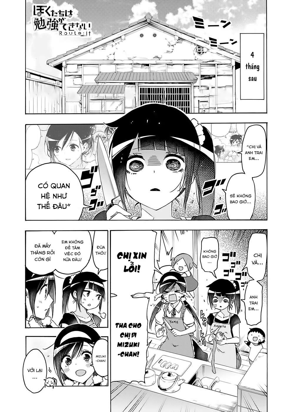 Bokutachi wa benkyou ga dekinai (T.K Team) - Chapter 168: [X] = Công chúa  ngủ trong rừng văn học (Hết route) - Blogtruyen Mobile